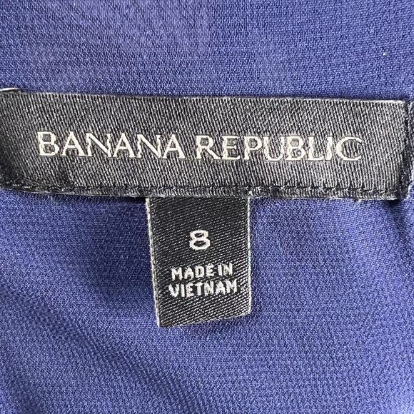 Banana Republic Floral Print Ruffle Hem Maxi Dress Never Worn Fully Lined Sz 8 - Picture 7 of 9